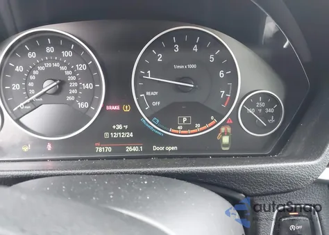 2015 BMW 328I xDrive from USA, damaged, VIN WBA3B5G50FNS19684